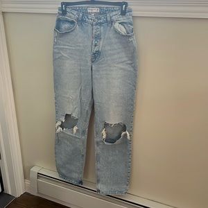 Abercrombie Dad High Rise denim